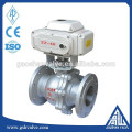 flanged float ball valve with motor
